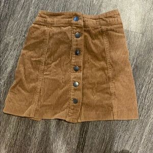 Zara Corduroy Skirt